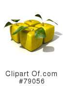 Golden Delicious Apple Clipart #79056 by Frank Boston