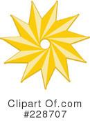 Golden Star Clipart #228707 by KJ Pargeter