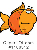 Goldfish Clipart #1108312 by Cory Thoman