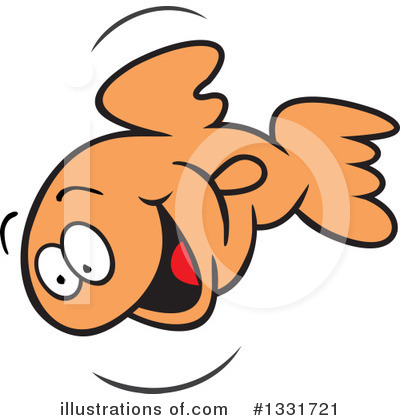 Fish Clipart #1331721 by Johnny Sajem
