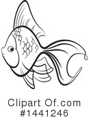Goldfish Clipart #1441246 by Lal Perera
