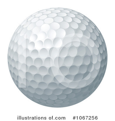 Royalty-Free (RF) Golf Ball Clipart Illustration by AtStockIllustration - Stock Sample #1067256