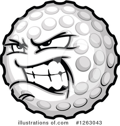 Golfing Clipart #1263043 by Chromaco