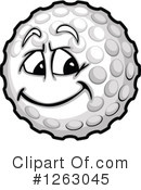 Golf Ball Clipart #1263045 by Chromaco