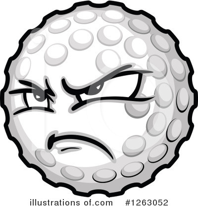 Golfing Clipart #1263052 by Chromaco