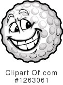 Golf Ball Clipart #1263061 by Chromaco