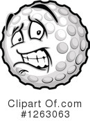 Golf Ball Clipart #1263063 by Chromaco