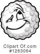 Golf Ball Clipart #1263064 by Chromaco