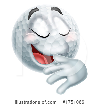 Royalty-Free (RF) Golf Ball Clipart Illustration by AtStockIllustration - Stock Sample #1751066