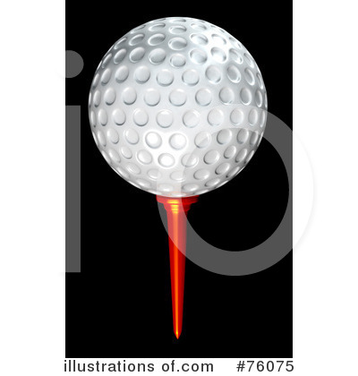 Royalty-Free (RF) Golf Ball Clipart Illustration by Tonis Pan - Stock Sample #76075