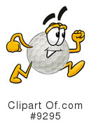 Golf Ball Clipart #9295 by Mascot Junction
