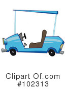 Golf Cart Clipart #102313 by Hit Toon
