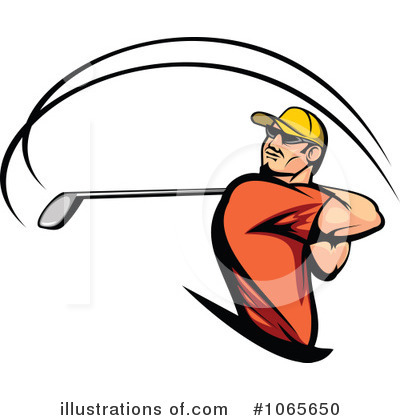 Royalty-Free (RF) Golf Clipart Illustration by Vector Tradition SM - Stock Sample #1065650
