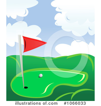 Royalty-Free (RF) Golf Clipart Illustration by Vector Tradition SM - Stock Sample #1066033