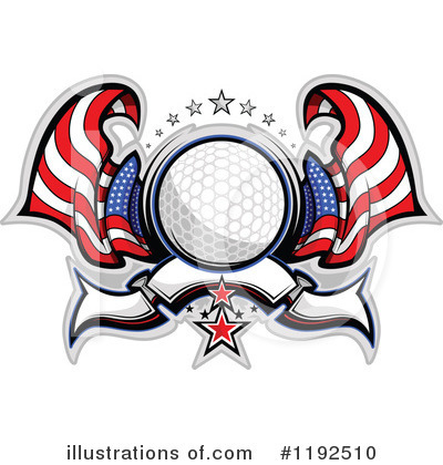 Golfing Clipart #1192510 by Chromaco