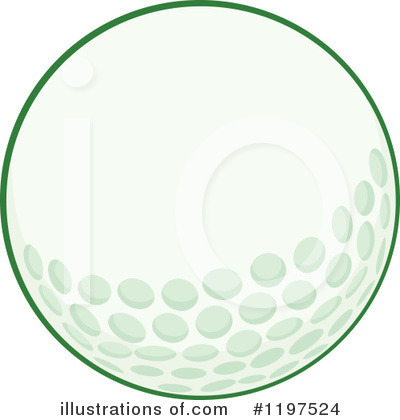 Royalty-Free (RF) Golf Clipart Illustration by Hit Toon - Stock Sample #1197524