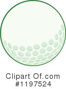 Golf Clipart #1197524 by Hit Toon