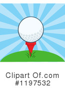 Golf Clipart #1197532 by Hit Toon