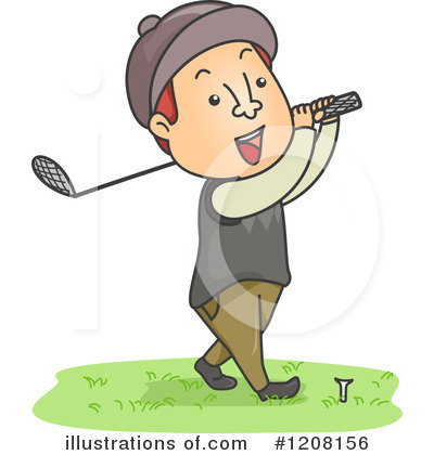 Royalty-Free (RF) Golf Clipart Illustration by BNP Design Studio - Stock Sample #1208156