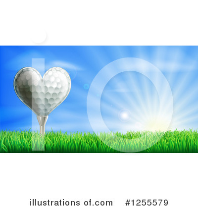 Royalty-Free (RF) Golf Clipart Illustration by AtStockIllustration - Stock Sample #1255579