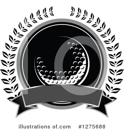 Royalty-Free (RF) Golf Clipart Illustration by Vector Tradition SM - Stock Sample #1275688