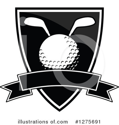 Royalty-Free (RF) Golf Clipart Illustration by Vector Tradition SM - Stock Sample #1275691