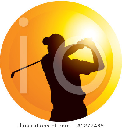 Golfing Clipart #1277485 by Lal Perera