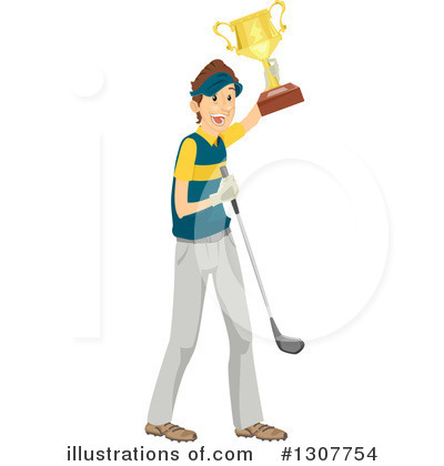 Royalty-Free (RF) Golf Clipart Illustration by BNP Design Studio - Stock Sample #1307754