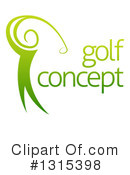 Golf Clipart #1315398 by AtStockIllustration