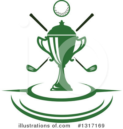 Royalty-Free (RF) Golf Clipart Illustration by Vector Tradition SM - Stock Sample #1317169