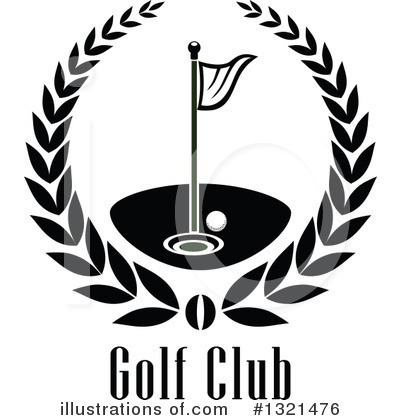 Royalty-Free (RF) Golf Clipart Illustration by Vector Tradition SM - Stock Sample #1321476