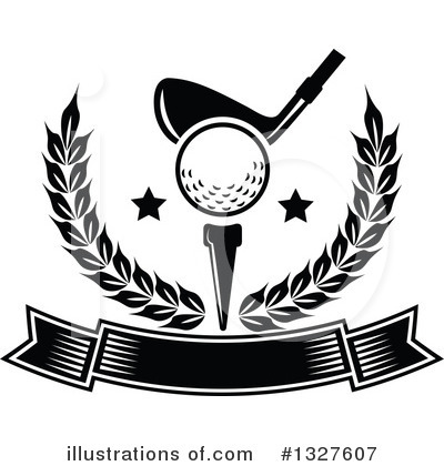 Royalty-Free (RF) Golf Clipart Illustration by Vector Tradition SM - Stock Sample #1327607