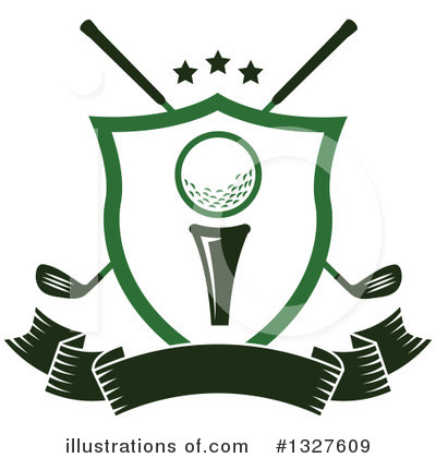 Royalty-Free (RF) Golf Clipart Illustration by Vector Tradition SM - Stock Sample #1327609