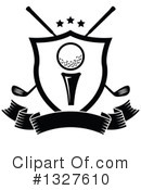 Golf Clipart #1327610 by Vector Tradition SM