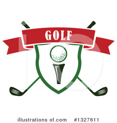 Royalty-Free (RF) Golf Clipart Illustration by Vector Tradition SM - Stock Sample #1327611