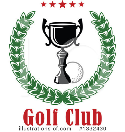 Royalty-Free (RF) Golf Clipart Illustration by Vector Tradition SM - Stock Sample #1332430