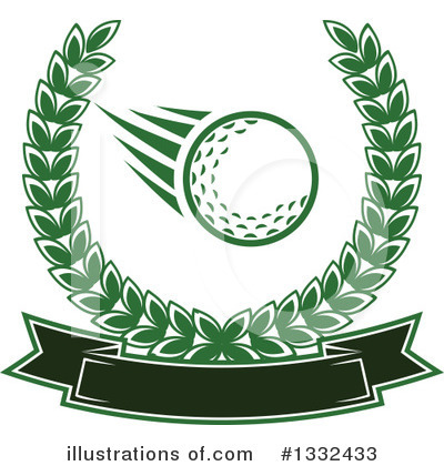 Royalty-Free (RF) Golf Clipart Illustration by Vector Tradition SM - Stock Sample #1332433