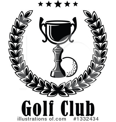 Royalty-Free (RF) Golf Clipart Illustration by Vector Tradition SM - Stock Sample #1332434