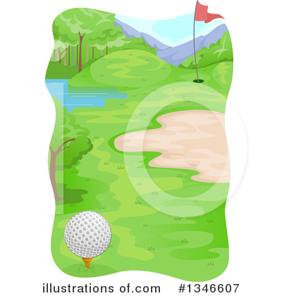 Royalty-Free (RF) Golf Clipart Illustration by BNP Design Studio - Stock Sample #1346607