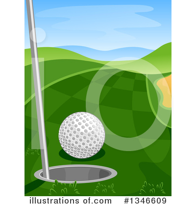 Royalty-Free (RF) Golf Clipart Illustration by BNP Design Studio - Stock Sample #1346609