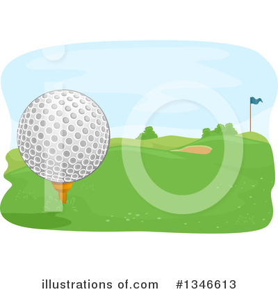 Royalty-Free (RF) Golf Clipart Illustration by BNP Design Studio - Stock Sample #1346613