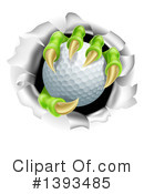Golf Clipart #1393485 by AtStockIllustration