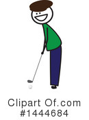 Golf Clipart #1444684 by ColorMagic