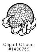 Golf Clipart #1490769 by AtStockIllustration