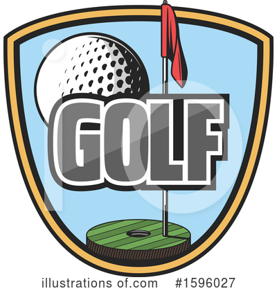 Royalty-Free (RF) Golf Clipart Illustration by Vector Tradition SM - Stock Sample #1596027