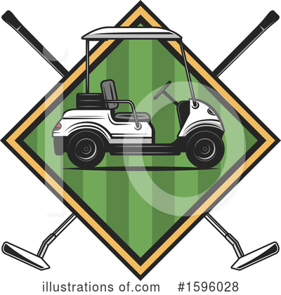 Golf Clipart #1596028 by Vector Tradition SM