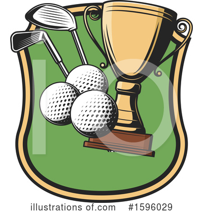 Royalty-Free (RF) Golf Clipart Illustration by Vector Tradition SM - Stock Sample #1596029