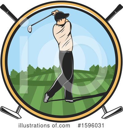 Golf Clipart #1596031 by Vector Tradition SM
