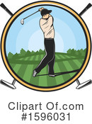Golf Clipart #1596031 by Vector Tradition SM