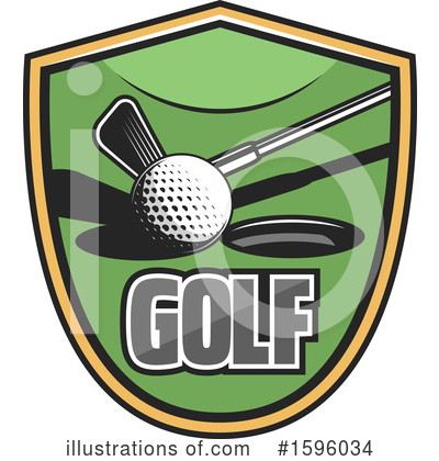 Royalty-Free (RF) Golf Clipart Illustration by Vector Tradition SM - Stock Sample #1596034